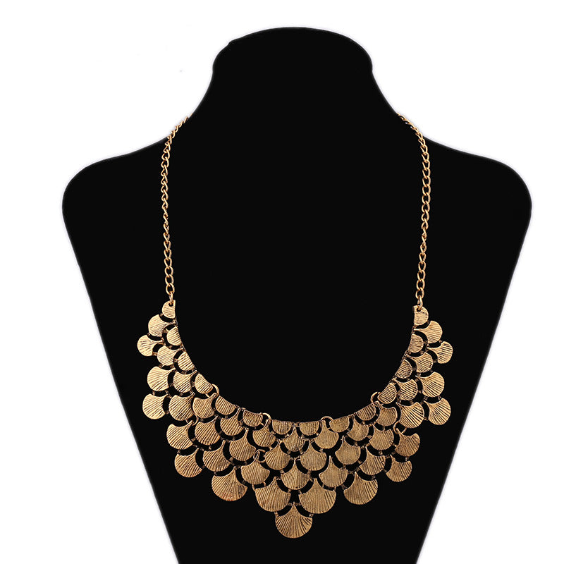 N2290 - Retro fashion necklace