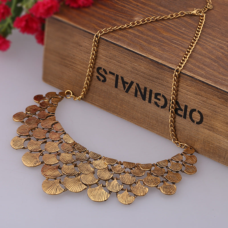 N2290 - Retro fashion necklace