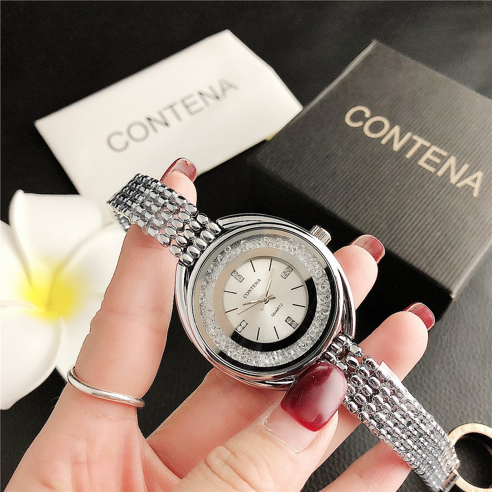 W3777 - Contena Oval Fashion Watch