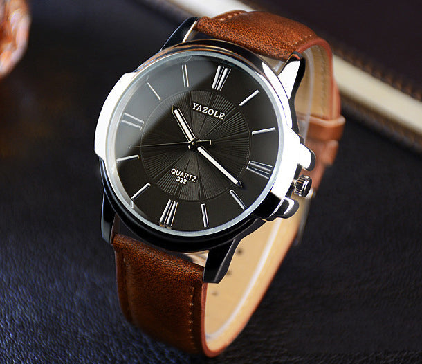 W1614 - Brown Strap Mens Watch