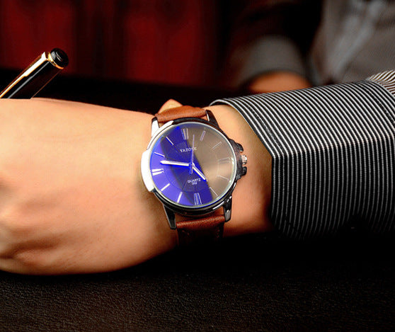 W1614 - Brown Strap Mens Watch