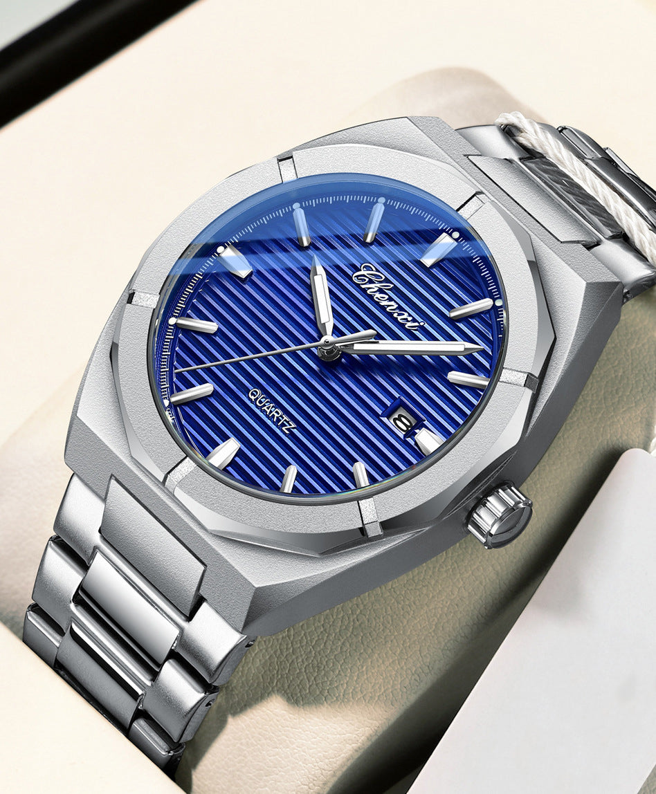 W3838 - Elegant Classic Men's Steel Watch