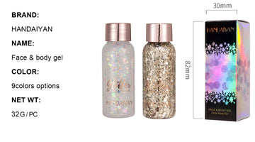 MA623 - Facial Sequin Body Lotion Glitter