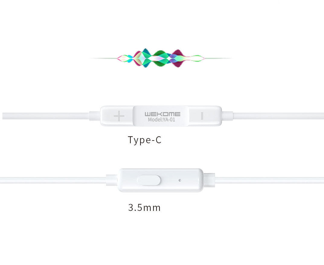 PA403 - WEKOME White Earphone