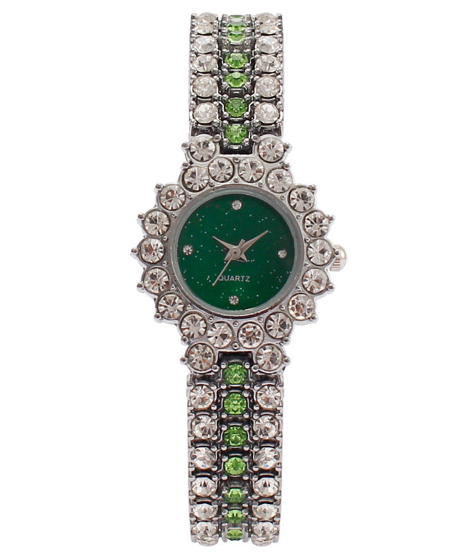 W3808 - Crown Rhinestone Fashion Watch