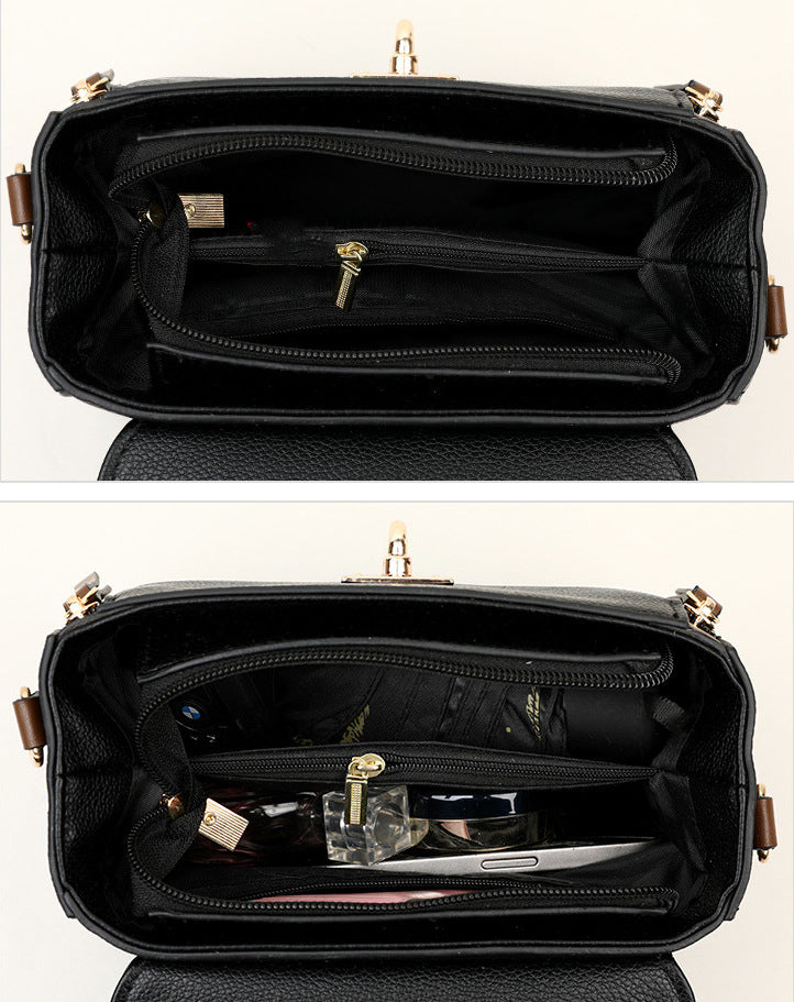 CL1428 - Elegant Brown Messenger Bag