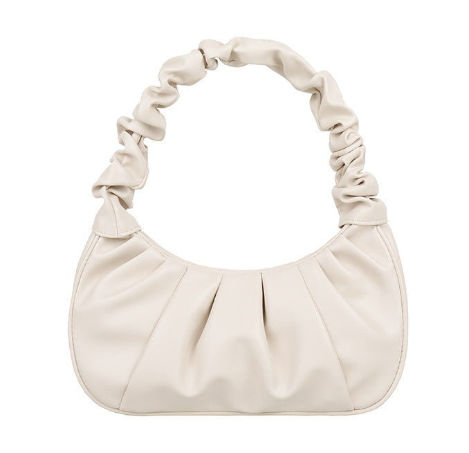 CL1447 - Pleated Cloud Shoulder Bag