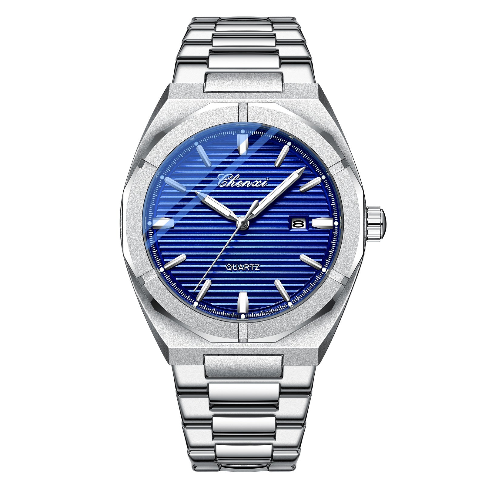 W3838 - Elegant Classic Men's Steel Watch