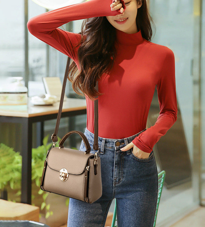 CL1428 - Elegant Brown Messenger Bag