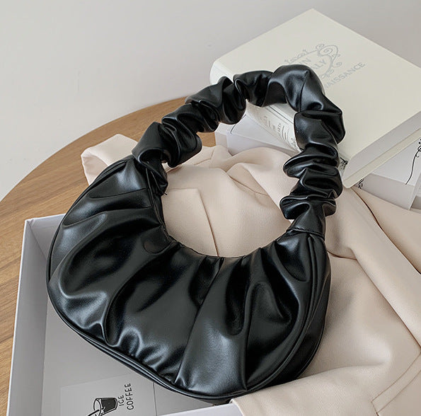 CL1448 - Pleated Cloud Shoulder Bag