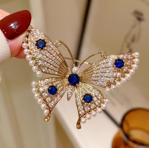 XSB172 - Elegant Butterfly Saree Brooch