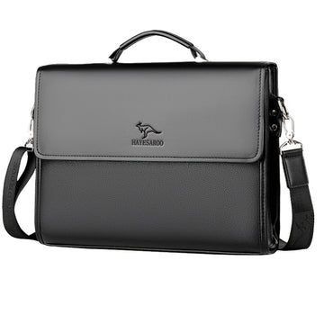 BM044 - Genuine Leather Men's Premium Messenger Bag
