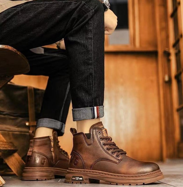 MS833 - Retro Fashion Martin Boots