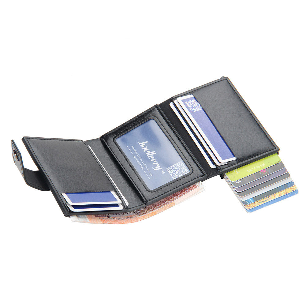 WA313 - Casual Black Men's Wallet