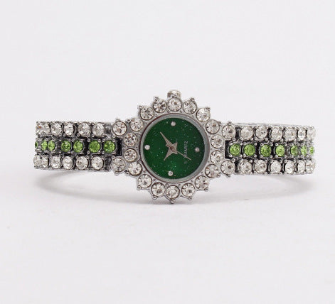 W3808 - Crown Rhinestone Fashion Watch