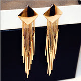 E1148 - Tassel long earrings