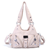 H1705 - Beige Satchel Bag