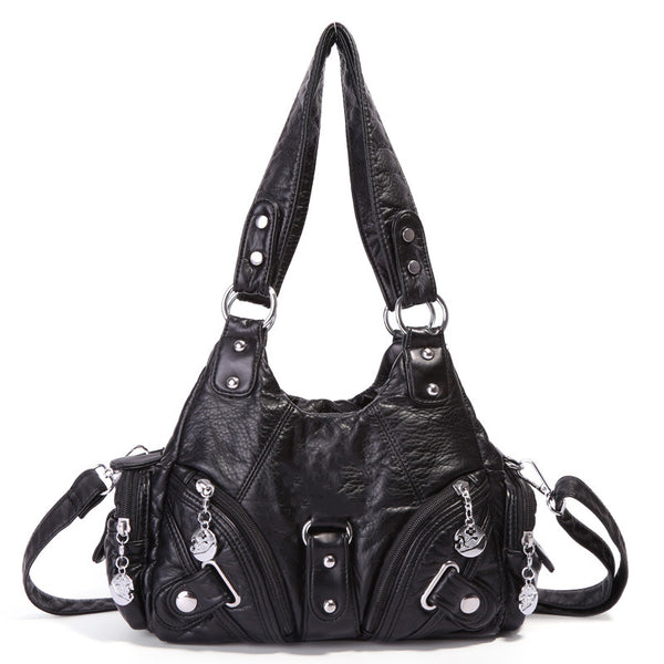 H1706 - Black Satchel Bag – Mirror Mirror