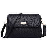 CL1372 - Simple Black Messenger Bag