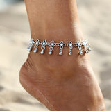 AK166 - Antique Silver Beach Anklet