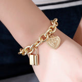 B942 - Locked Chain Bracelet