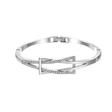 B805 - Geometric cross bracelet