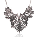N2668 - Hollow Carved Retro Necklace