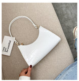 CL1335 - Elegant White Messenger Bag