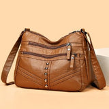 BP927 - Retro Soft Leather Crossbody Bag
