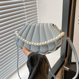 CL1603 - Elegant Pearl Shell Fashion Handbag