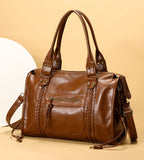 H2060 - Korean Retro Premium Travel Bag