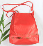 LKH023 - Hollow Carved Bucket Bag