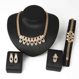 SET657 - Elegant Golden Fashion Jewellery Set