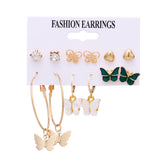 E1655 - Retro Bohemian Earring Set