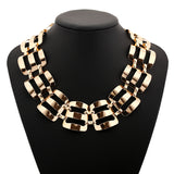 N2669 - Golden Layered Necklace
