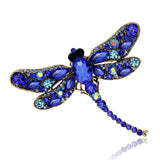 SB309 - Dragonfly Silk Brooch