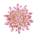 SB396 - Pink Flora Brooch