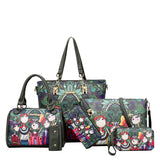 H1765 - 6Pc Fashion Handbag Set
