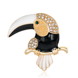 SB238 - Parrot Fashion Saree Brooch