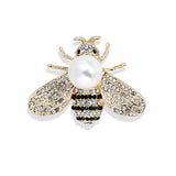 SB350 - Pearl Bee Brooch
