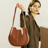 H1728 - Molly Saddle Bag (Caramel)