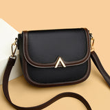 H1714 - Lexy Black Messenger Bag