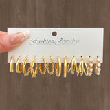 E1627 - Korean Fashion Stylish Earring Set