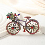 XSB214 - Vintage Bicycle Saree Brooch