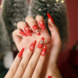 NA066 - Christmas Themed Press On Nails