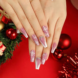 NA052 - Christmas Themed Press On Nails