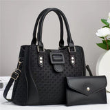 H1783 - Classic 2pc Handbag Set