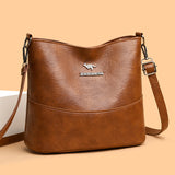 CL1472 - Korean Soft Leather Bucket Bag