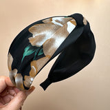 HA246 - Green Leaves Printed Headband