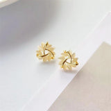 E1453 - Korean Flower Earrings